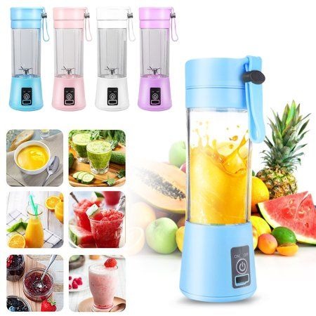 Portable-USB-Rechargeable-Blender-Bottle
