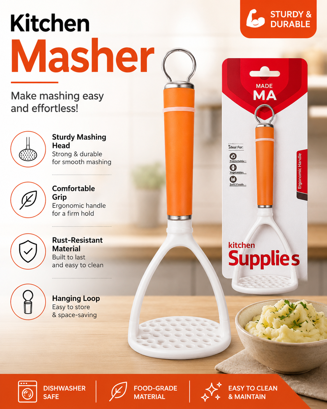 Durable-Stainless-Steel-Potato-Vegetable-Masher