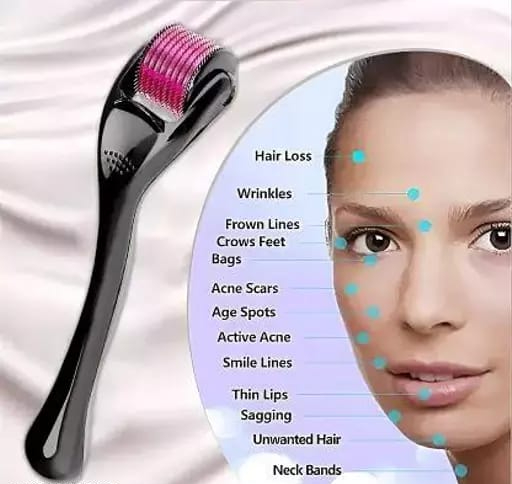 Derma-Roller-0-5mm-Microneedle-Skin-Therapy-Roller